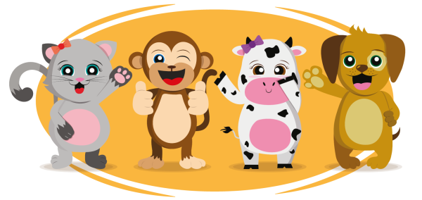 MLTOONS Chiquiticos Characters