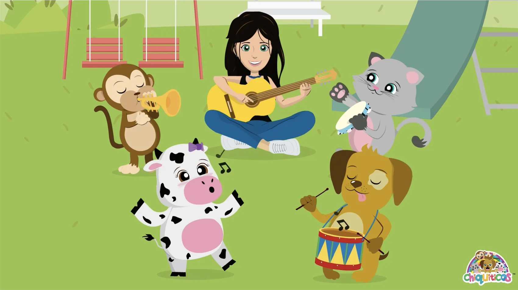 In-person Spanish classes for kids with music and songs