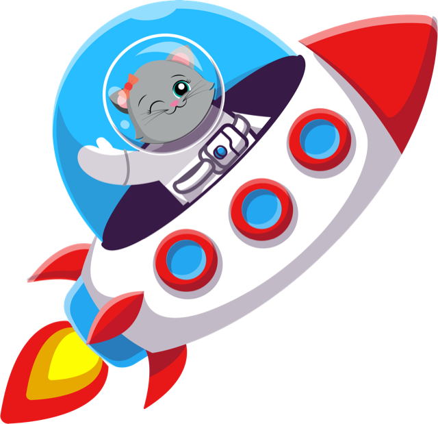Gata in Spaceship - ¡Vamos!