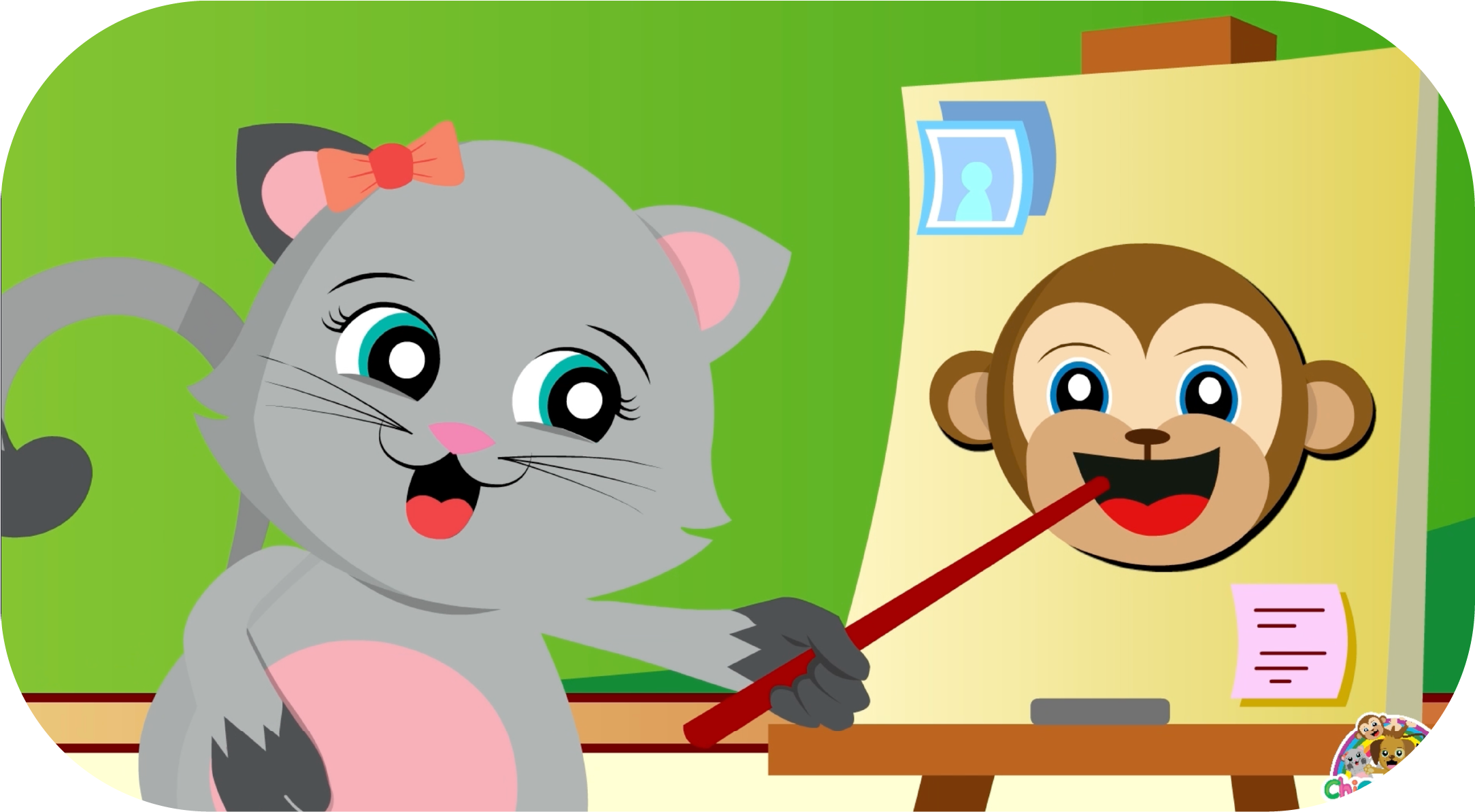 Teacher Gata - MLTOONS Spanish learning